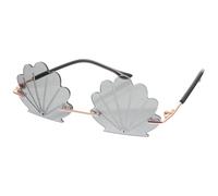 Gadpiparty Gafas de Sol para Mascotas Pequeñas, Accesorio Creativo para Fotografía y Disfraces, Diseño Parodia en Color Café, Tamaño 3.2x8 Cm, Adecuado para Gatos y Perros Pequeños