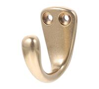 Gadpiparty Gancho de Pared de Cobre Macizo para Colgar Ropa Elegante y Resistente con Tornillos de Instalación Acabado Brillante para Dormitorio y Cocina