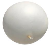 Gadpiparty Globo Meteorológico Gigante de Látex Blanco 120 Pulgadas Globo Redondo Extra Grande para Decoración de Fiestas Eventos y Fotografía Kit para Observación Atmosférica de 300 G