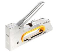 Gadpiparty Grapadora Manual para Tapicería y Construcción, Herramienta Grapadora para Hormigón y Madera, Sistema Seguro Grapas en U, Pistola Clavadora Industrial Versátil