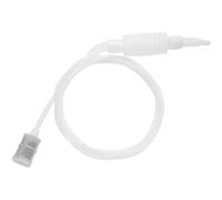 Gadpiparty Home Brew - Tubo de sifón de vino de grado alimenticio para embotellado y uso en cocina, manguera de transferencia lavable a mano para rellenar vino blanco