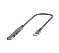 Gadpiparty Hub USB Adaptador USB Compacto y Portátil para Computadora Compatible con Teclado Mouse Cámara Web y Conexiones Rápidas y Eficientes para Escritorios