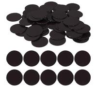 Gadpiparty Imanes Adhesivos Redondos de Goma Flexible 30X15 MM 50 Unidades Pequeños para Manualidades y Nevera Puntos Magnéticos Autoadhesivos para Organización y Bricolaje