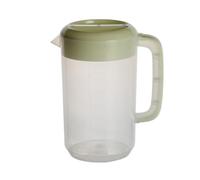 Gadpiparty Jarra Medidora con Tapa Hermética Resistente al Calor de Plástico de Gran Capacidad 2500ml en Cenas de Acción de Gracias Color Aleatorio para Bebidas Caseras y