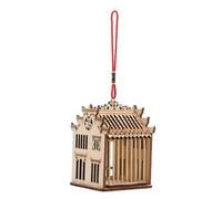 Gadpiparty Jaula de Madera Duradera para Grillos y Jaula de Transporte Segura para Insectos Pequeños Hábitat Portátil para de Grillos y