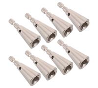 Gadpiparty Juego de 8 Herramientas para Trenzar Cables Eléctricos Adaptador para Taladro 1/4 Herramienta Rápida de Acero al Níquel-Cromo para Pelado y Conexión Segura en Instalaciones