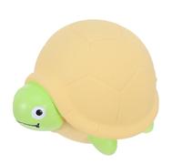 Gadpiparty Juguete Chirriante para Perros Pequeños de Látex Diseño de Tortuga Amarillo Juguete Masticable Seguro para Interiores Que Calma Mordeduras y Entretiene Mascotas