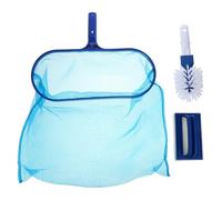 Gadpiparty Kit de Limpieza para Piscinas Red de Malla Fina Cepillo para Fondo y Pared Desmontable de 5 Secciones Ligero y Ecológico Adecuado para Spas y Piscinas