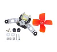 Gadpiparty Kit de Motor de Ventilador de Evaporador para Refrigerador, Motor Eléctrico Silencioso para Enfriamiento Uniforme, Repuesto Fácil de Instalar, Compatible Congelador Doméstico (1