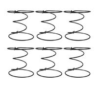 Gadpiparty Kit de reparación de muelles de sofá de 6 Piezas: Muelles helicoidales de tapicería Resistentes de 10 cm para Muebles, sofás, Camas, sillas, Asientos de Coche y colchones - Accesorios