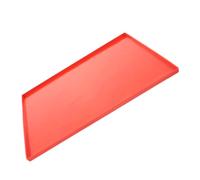 Gadpiparty Lámina Deshidratadora de Silicona Roja Resistente a Altas Temperaturas, Tapete Antiadherente para Horno y Secadora de Alimentos, Textura Firme y Confiable