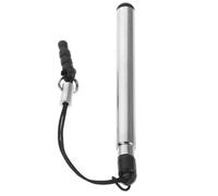 Gadpiparty Lápiz capacitivo con diseño de lápiz capacitivo de alta sensibilidad, escritura precisa para dispositivos de pantalla táctil, portátil, para bolsillo o bolsa, color plateado