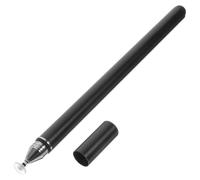 Gadpiparty Lápiz Óptico Aluminio Negro para Pantallas Táctiles Diseño de Doble Cabeza y Ventosa Transparente y Compatible Móviles y Tabletas Táctiles Tabletas Táctiles