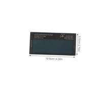 Gadpiparty Lente de de Soldadura Automática con Filtro de Solar para Cascos y Capuchas Flexible para Trabajos de Metalurgia y Reparación Automotriz