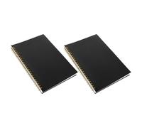 Gadpiparty Libro de Contabilidad 2 Unidades Cubierta de PP Páginas Líneas Horizontales Cuaderno para Control Financiero y Seguimiento de Gastos Planificador de Presupuesto Personal para