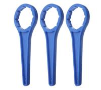Gadpiparty Llave de Tapón para Tapa 3 Piezas Abridor de Tapas de Cubo Plástico 20-30L Azul para Uso en Contenedores y Bidones en Sectores Agrícola E Industrial