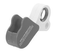 Gadpiparty Lupa de Joyero Plegable de Bolsillo 30x y 50x Lente Doble Portátil de Acrílico y Abs para Colecciones de Jade y Monedas en Aventuras de Colección