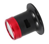 Gadpiparty Lupa Relojero Profesional de Aluminio y Vidrio Aumento 10x Diseño Ergonómico Versátil para Reparación de Relojes y Joyería