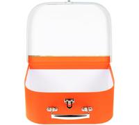 Gadpiparty Maleta Infantil de Cartón Decorativa Diseño de Jirafa, Caja de Almacenamiento Portátil Tamaño Pequeño, Estuche Multiusos para Manualidades y Papelería, Obsequio Infantil Práctico