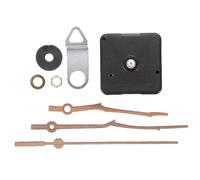 Gadpiparty Mecanismo de Reloj Silencioso Manecillas de Madera Negra Kit de Movimiento de Reloj DIY para Reparación y Reemplazo Accesorios sin Ruido Uso en Oficina y Hogar