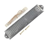 Gadpiparty Mezuzá Decorativa de Metal Retro Ligera para Decoración de Puertas en Hogar y Oficina Diseño Vintage y Estilo Exclusivo