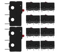 Gadpiparty Microinterruptor de Límite Eléctrico Wk2-01 sin Palanca 10 Unidades Dispositivo de Repuesto para Electrodomésticos Accesorio para Reparación Control Preciso y Alta Durabilidad