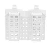 Gadpiparty Mini Blanco Herramienta Intrincados Educativa de Detalles en Paisaje Construcción de Ciudad Plástico Realista Adecuado para Instituciones de Formación y Decoración