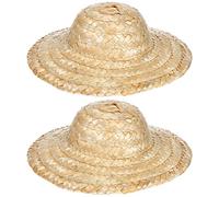 Gadpiparty Mini Sombreros De para Manualidades 2 Uds. Mini Sombrero De 8 5 Cm Sombreros De para Casa De Muñecas Sombreros De En Miniatura para Muñecas Manualidades