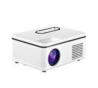 Gadpiparty Miniproyector LED Portátil Proyector Reproductor Multimedia para Uso Casa como Equipo de Cine Casa Proyector de Películas para Exteriores