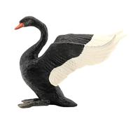 Gadpiparty Modelo de Cisne de Plástico Adorable Decoración Estática para Figura Educativa para Reconocimiento Temprano y Adorno Infantil de Casa