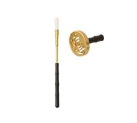 Gadpiparty Molde de Incienso DIY de Cobre y Madera Diseño Ergonómico, Accesorio Clásico para Ceremonia de Incienso, Set Exquisitamente Elaborado y Elegante