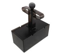 Gadpiparty Molde para Prensa de Arroz Forma de Panal de Abeja, Plástico Negro, Fácil de Limpiar, Adecuado para Preparar Tortas de Arroz en Casa Restaurantes