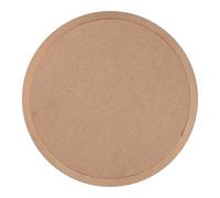 Gadpiparty Molde Redondo para Cerámica de Madera, Tablero de Arcilla Pequeño, Molde para Formar Platos de Cerámica, Herramienta para Alfarería Manual, Superficie Lisa para Moldeado Fácil,