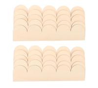 Gadpiparty Molduras Decorativas de Madera Festoneadas sin Terminar 12 Piezas de 40Cm X 9Cm X 25Mm para Puertas y Estantes de Pared Ideales para Bricolaje y Decoración del Hogar