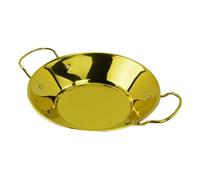 Gadpiparty Olla Seca y Fácil de Almacenar de Acero Inoxidable Dorada con Resistencia Oxidación Utensilio de Cocina Adecuado para Mariscos y Despojos Hogar