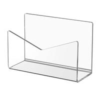 Gadpiparty Organizador de Cartas Acrílico Transparente Soporte de Escritorio Reutilizable para Archivos y Correo Organizador de y Sobres para Oficina y