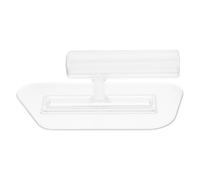 Gadpiparty Paleta de Albañilería Poligonal Transparente para Paneles de Yeso, Llana de Mano para Hormigón, Herramienta de Acabado para Pintura y Enlucido, Resistente y Reutilizable, Tamaño