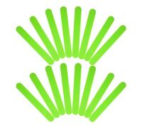 Gadpiparty Palitos Aplicadores de Plástico Verde Reutilizables para Examen Oral y Entrenamiento Infantil, Diseño Multipropósito, Paquete de 25 Unidades