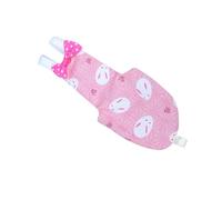 Gadpiparty Pañal para Pájaros Reutilizable Suave con Estampado de Conejo Rosa Ropa Ligera Ajustable para y Mascotas Suministros de Complementos para Aves