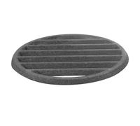 Gadpiparty Parrilla de Hierro Fundido Redonda para Barbacoa Rejilla Resistente para Cocinar al Carbón Accesorios para Barbacoa Exterior con Distribución Uniforme del Calor