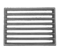 Gadpiparty Parrilla Rectangular de Hierro Fundido 255X17 CM para Barbacoa Rejilla para Fogón Resistente Accesorio para Camping y Cocina al Aire Libre Adecuado para Asar y Ahumar