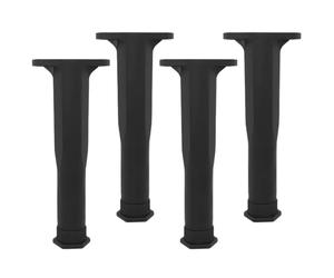 Gadpiparty Pata de Soporte Central de Altura Ajustable para Marco de Cama 4 Piezas de Plástico Listón Central de Cama Pata de Soporte Pesado Pie de Mueble para Marco de Cama Sofá Muebles