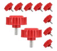 Gadpiparty Pies de Repuesto para Báscula Electrónica, 10 Patas Rosca M6 y Superficie Antideslizante, Ideales para Plataformas y Superficies Comunes como Madera y Baldosas