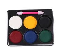 Gadpiparty Pinturas Faciales Vibrantes Kit Para Pintura Corporal Para Fiestas y Carnavales Sin Frotar