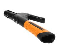 Gadpiparty Pinza para Soldadura Eléctrica Industrial Abrazadera de Cobre Mango Bicolor Naranja Soporte de Electrodo Portátil para Trabajos Pesados en Taller de Soldador