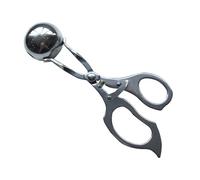 Gadpiparty Pinzas Diseño en Forma de Tijera para Hacer Albóndigas Rellenas de Acero Inoxidable Práctico Utensilio para DIY y Cocina Casera de Albóndigas Redondas