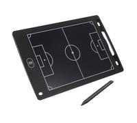 Gadpiparty Pizarra de Borrado en Seco para Fútbol, Portapapeles de Entrenamiento de Fútbol, Abs, Reutilizable, Superficie Borrable, para Entrenamiento al Aire Libre, Entrenador y Partido