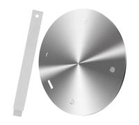 Gadpiparty Placa de Inducción Adaptador para Cocina de Gas 160mm Acero Inoxidable Transferencia de Calor Esencial para Uso Doméstico y Profesional