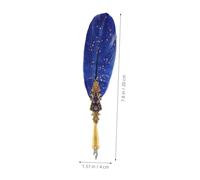 Gadpiparty Pluma Estilográfica de Caligrafía Vintage con Punta de Forjado Diseño Elegante con Pluma para Práctica Artística y Decorativo Oficina y