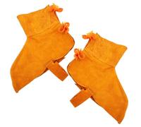 Gadpiparty Protector Calzado Soldador de Doble Resistente al Calor y Desgaste Cubre Zapatos Aislante para Hombres Trabajos de Soldadura Color Aleatorio Color Aleatorio